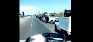 Graban un comboy armado en Guasave