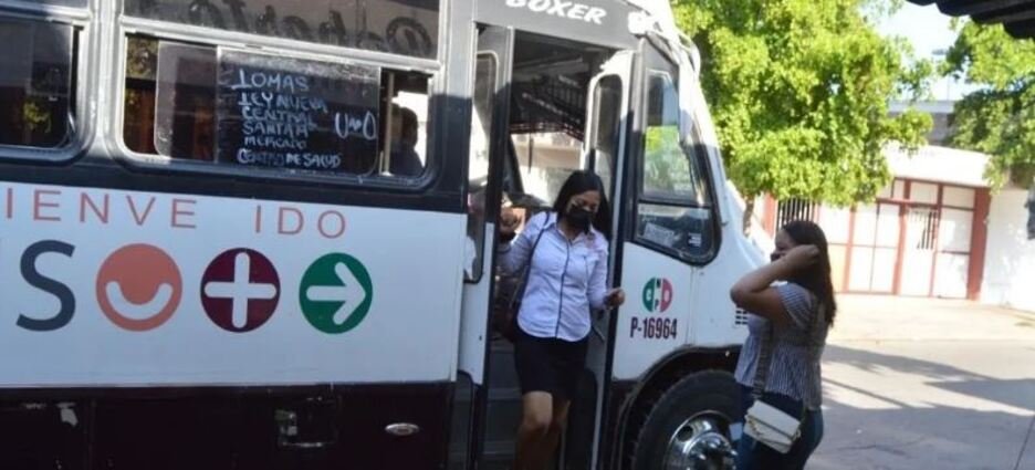 Transporte urbano afectado por la quinta ola Covid