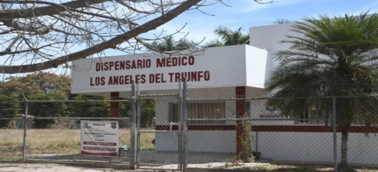 Dispensario médico sin luz desde hace años