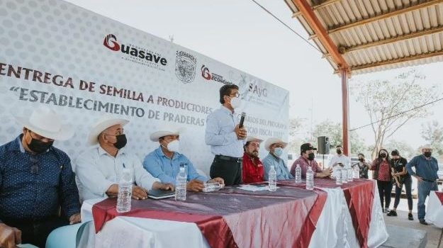 El alcalde asegura que el gobierno estatal apoya el desarrollo de Guasave