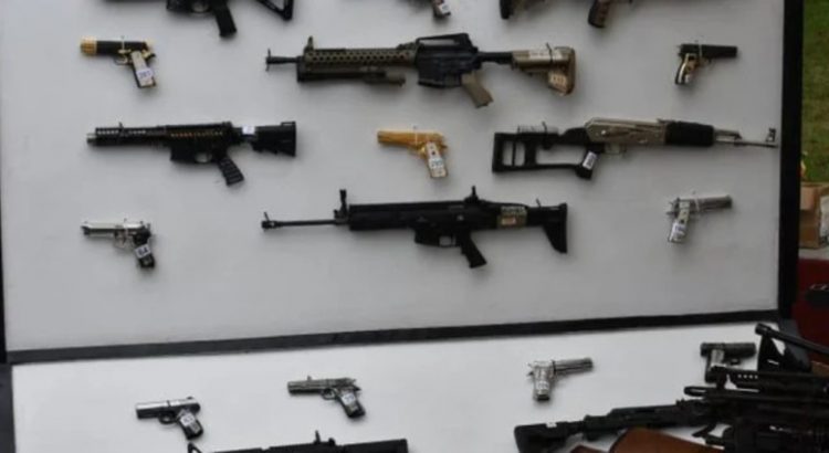 Sedena destruye 847 armas cortas y largas de grupos delictivos