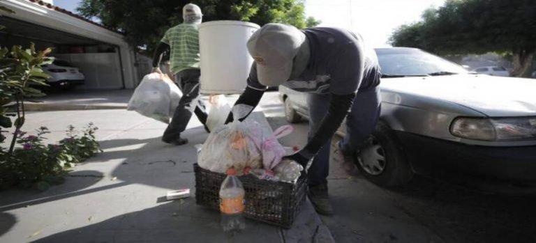 Avanzan en la recolección de basura en Guasave