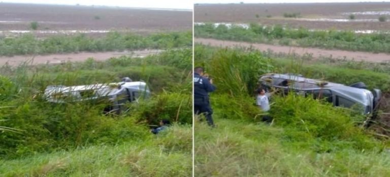 Adulto mayor pierde la vida en canal de Guasave