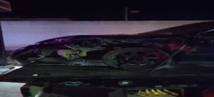 Un conductor se accidenta por pasarse el alto