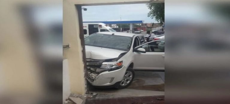 Accidente vial en el bulevar Central
