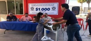 Realizan rifa para poder comprar equipo de trabajo para bomberos