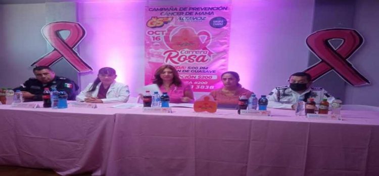 Invitan a La Carrera Rosa por la lucha y concientización contra el cáncer de mama