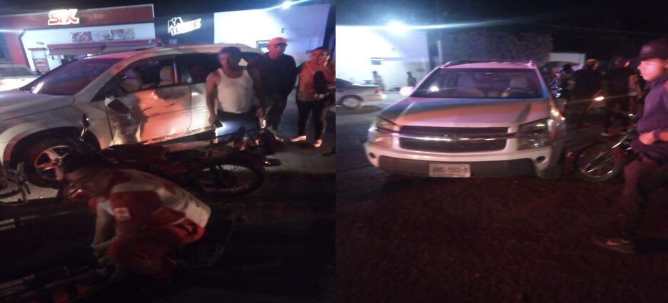 Accidente en la colonia Independencia