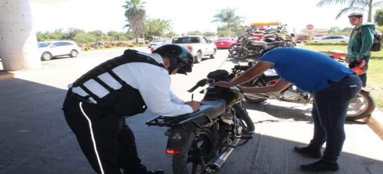 Todo aquel que cause desorden vial será detenido