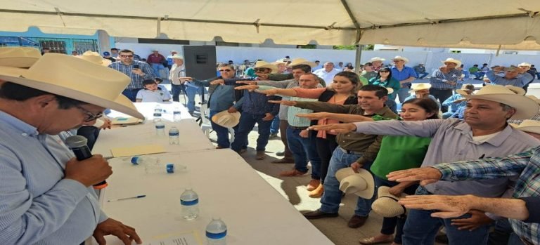 Nombran a Walberto Sánchez Flores como presidente de la Asociación Ganadera Local