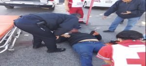 Conductora se pasó el alto y arrolló a un motociclista