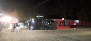 Accidente en la colonia Ejidal de Guasave
