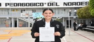 La joven Karla Elizabeth Castillo recibió un galardón como como embajadora de la ONU