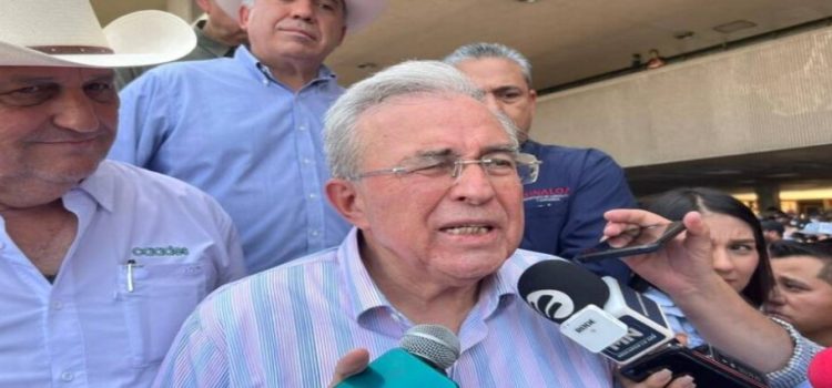 Rubén Rocha asegura que no hay razones para que continúe el warning en Sinaloa
