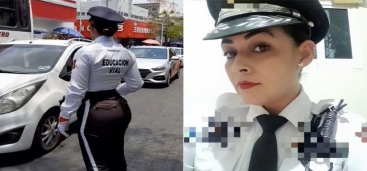 Se viraliza mujer policía Sinaloense por su belleza