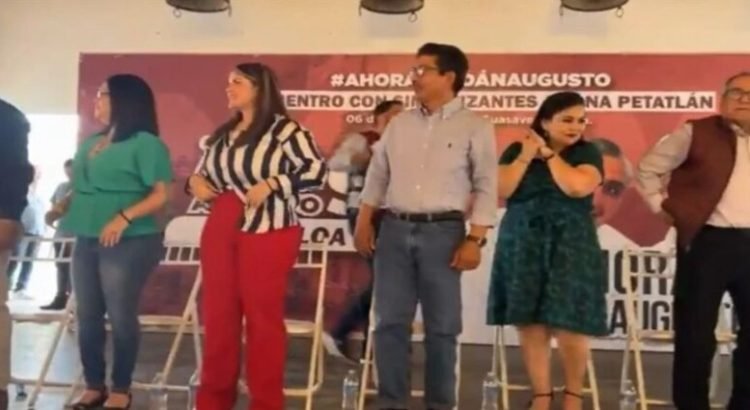 El alcalde asistió al mitin a favor de Adán Augusto López