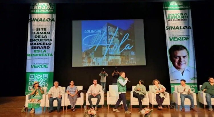 Plataforma verde a favor de Marcelo Ebrard en Sinaloa