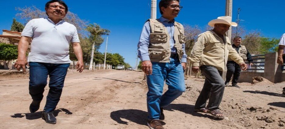 Martin Ahumada Quintero supervisó las obras de la carretera Los Pinitos