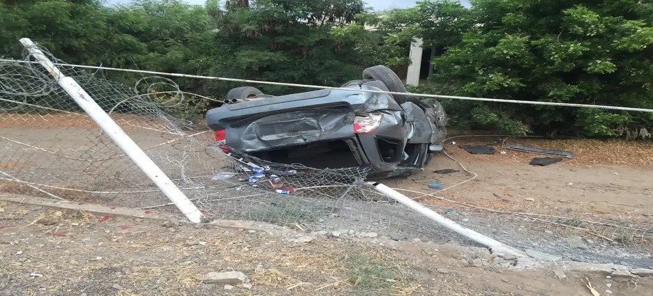 Tres volcaduran en menos de horas