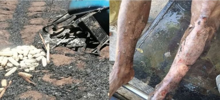 Bomberos de Guasave rescatan a hombre de un incendio