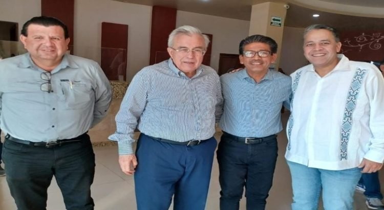 Se reunieron Rubén Rocha Moya y el alcalde Martín Ahumada