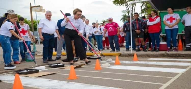 Cruz Roja Mexicana activó el programa Mejorando los Entornos Viales para Salvar Vidas
