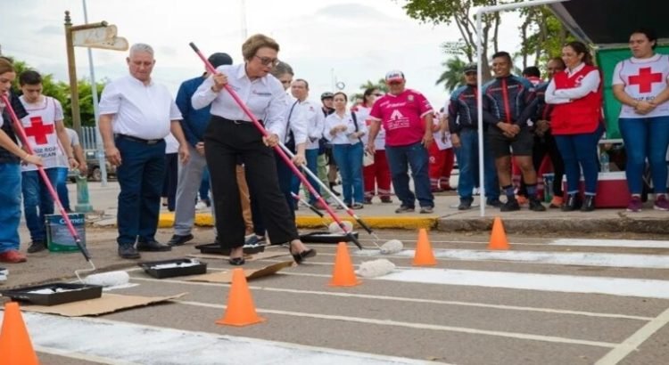 Cruz Roja Mexicana activó el programa Mejorando los Entornos Viales para Salvar Vidas