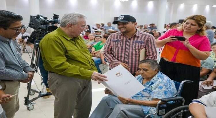 Le dan certeza jurídica a los habitantes de los ejidos de Guasave