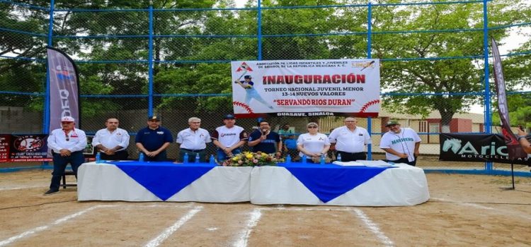 Inauguran del Torneo Nacional Juvenil Menor “Servando Ríos Durán”