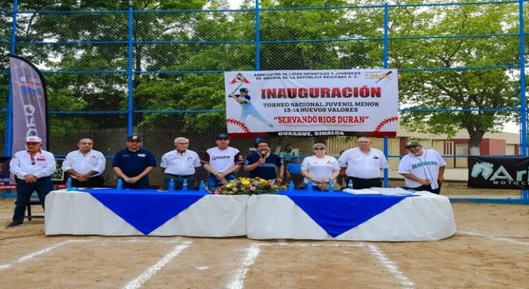 Inauguran del Torneo Nacional Juvenil Menor “Servando Ríos Durán”