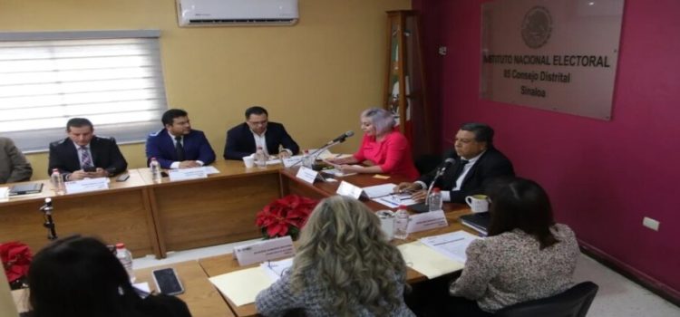 El INE instaló los siete Consejos Distritales en Sinaloa para el proceso electoral del 2024