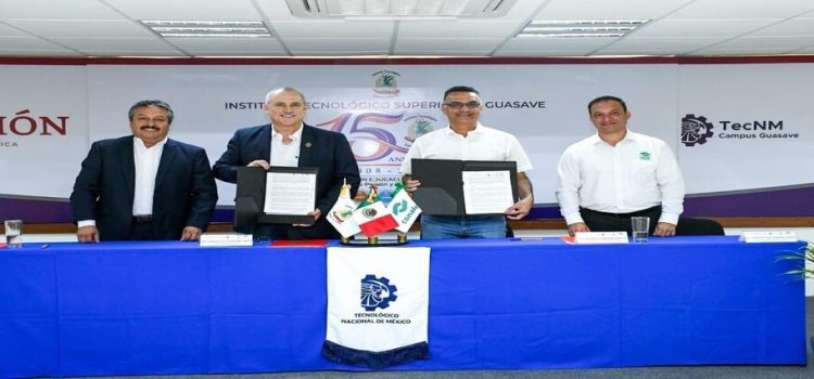 CONALEP Sinaloa y el Tecnológico de Guasave firmaron convenio de colaboración