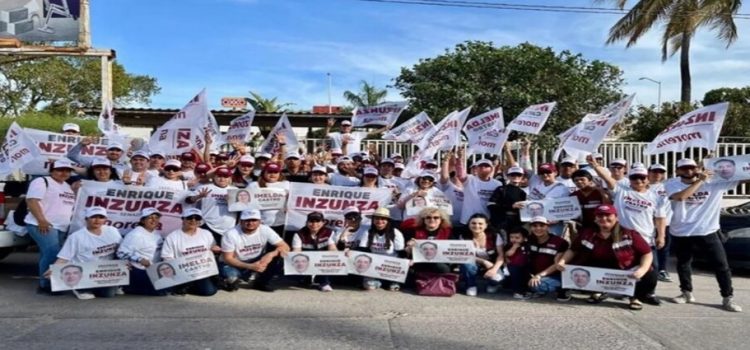 En Sinaloa, morenistas realizaron una activación simultánea en apoyo a Sheinbaum