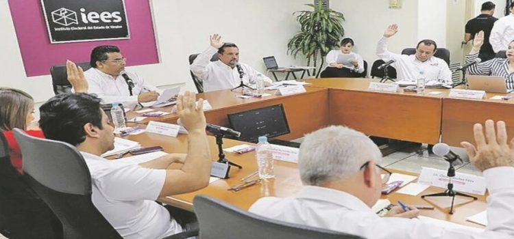 El IEES aprueba sustitución de candidaturas locales en Sinaloa