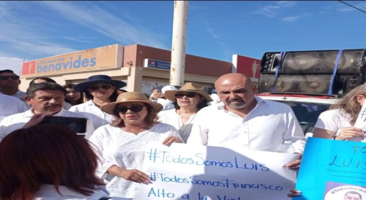 Pasistas se manifestaron en Guasave por desaparición de dos integrantes