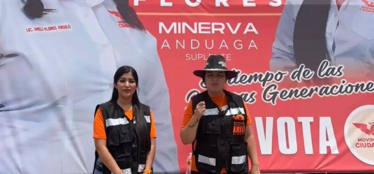 Areli y Minerva las candidatas de Movimiento Ciudadano por el distrito 8 de Guasave