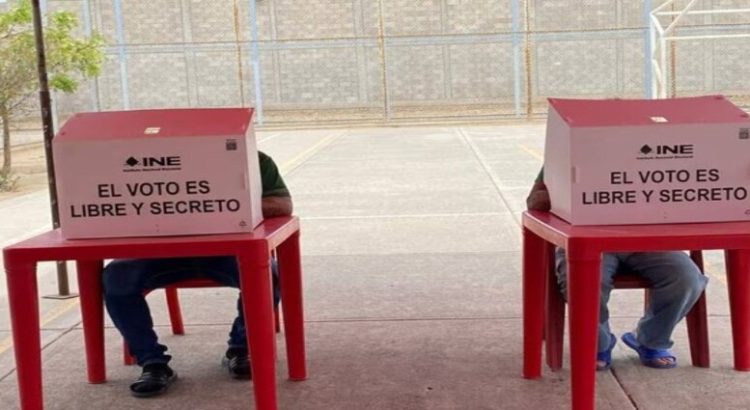 Inician votaciones de reos en Sinaloa por elección presidencial