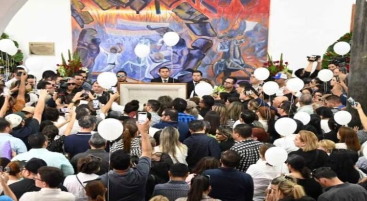 La UAS rinde homenaje a Héctor Melesio Cuén Ojeda tras ser asesinado