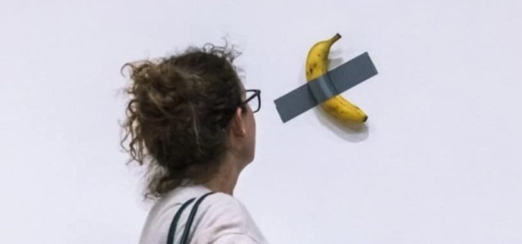 El plátano de un millón de dólares: la obra que desafía al mercado del arte El plátano de un millón de dólares: la obra que desafía al mercado del arte
