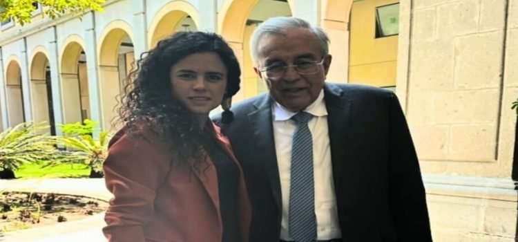 Luisa María Alcalde respalda al gobernador de Sinaloa: “no está solo, cuenta con el respaldo de la Federación y de Morena”
