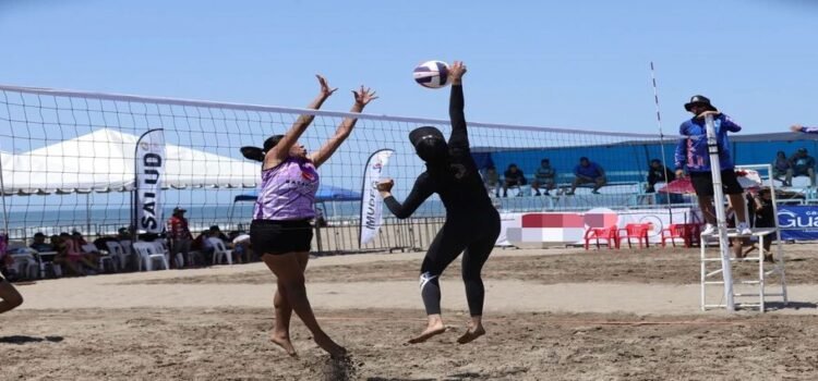 Arranca el 34º Torneo de Voleibol Playero en playa Las Glorias, Guasave Arranca el 34º Torneo de Voleibol Playero en playa Las Glorias, Guasave