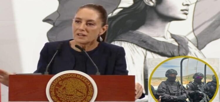 Niega Sheinbaum dispositivo de EU contra el narco en Sinaloa