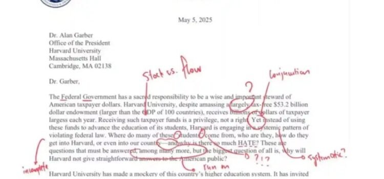 Secretaria de Educación envía carta a Harvard… plagada de errores gramaticales