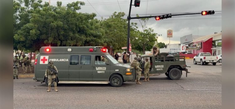 Militares asumen control policial en Culiacán