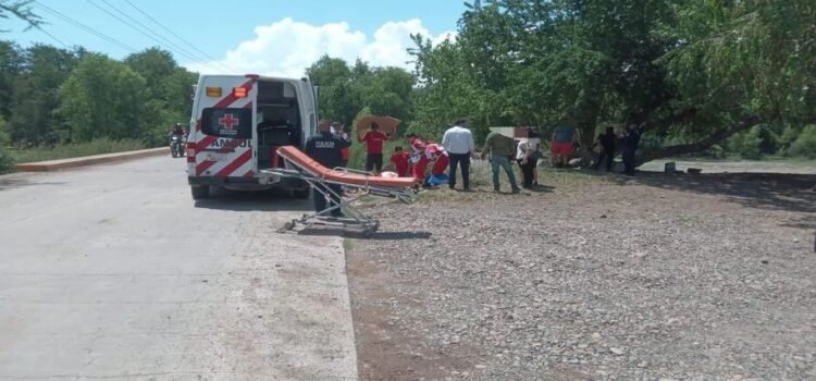 Accidente en puente vado de Bamoa Pueblo deja a menor lesionado