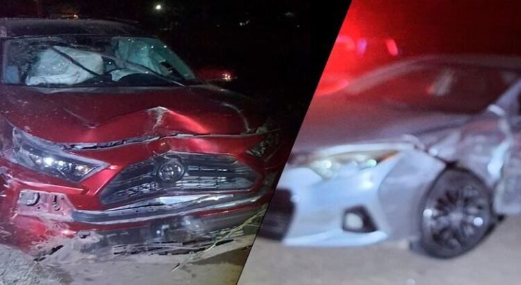 Accidente por invasión de carril