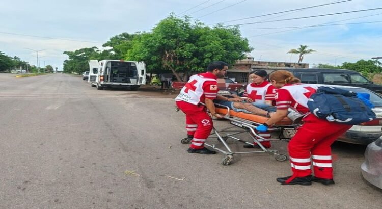 Accidente en la carretera a León Fonseca deja a un joven lesionado