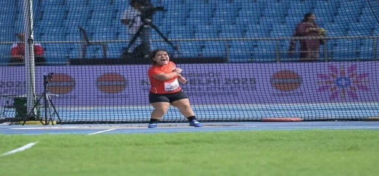 Pauleth Mejía impone récord americano en el Mundial de Para Atletismo en India