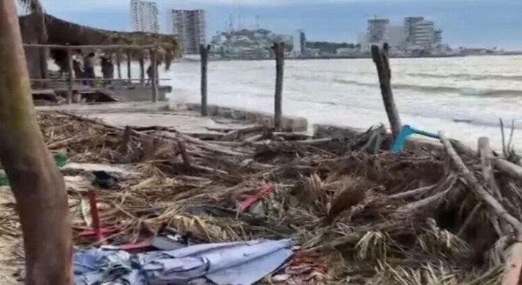 Tormenta tropical ‘Raymond’ inunda municipios del sur de Sinaloa